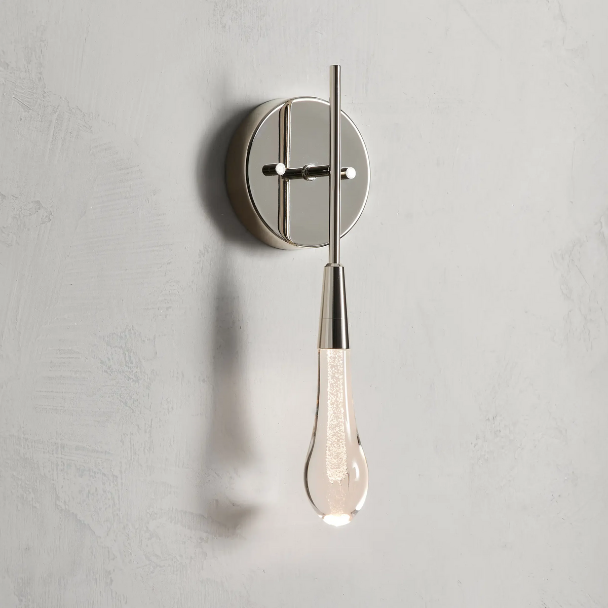 Soltaire Cascading Glass Wall Sconce