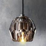 Boule Geometric Cristal Pendant Light