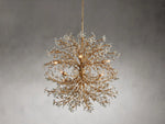 Fiore Garden Petal Twig Round Chandelier