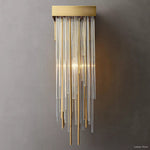 Cascada Tube Crystal Wall Sconce