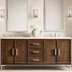 Ravelle Clear Glass Wall Sconce