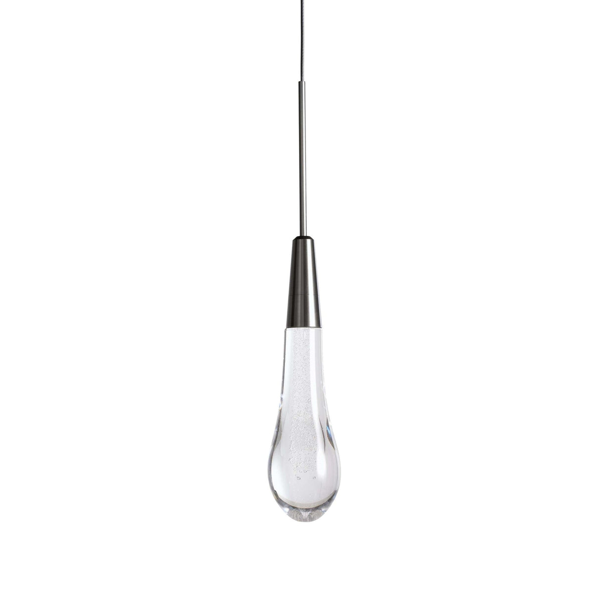 Soltaire Cascading Glass Single Pendant Light