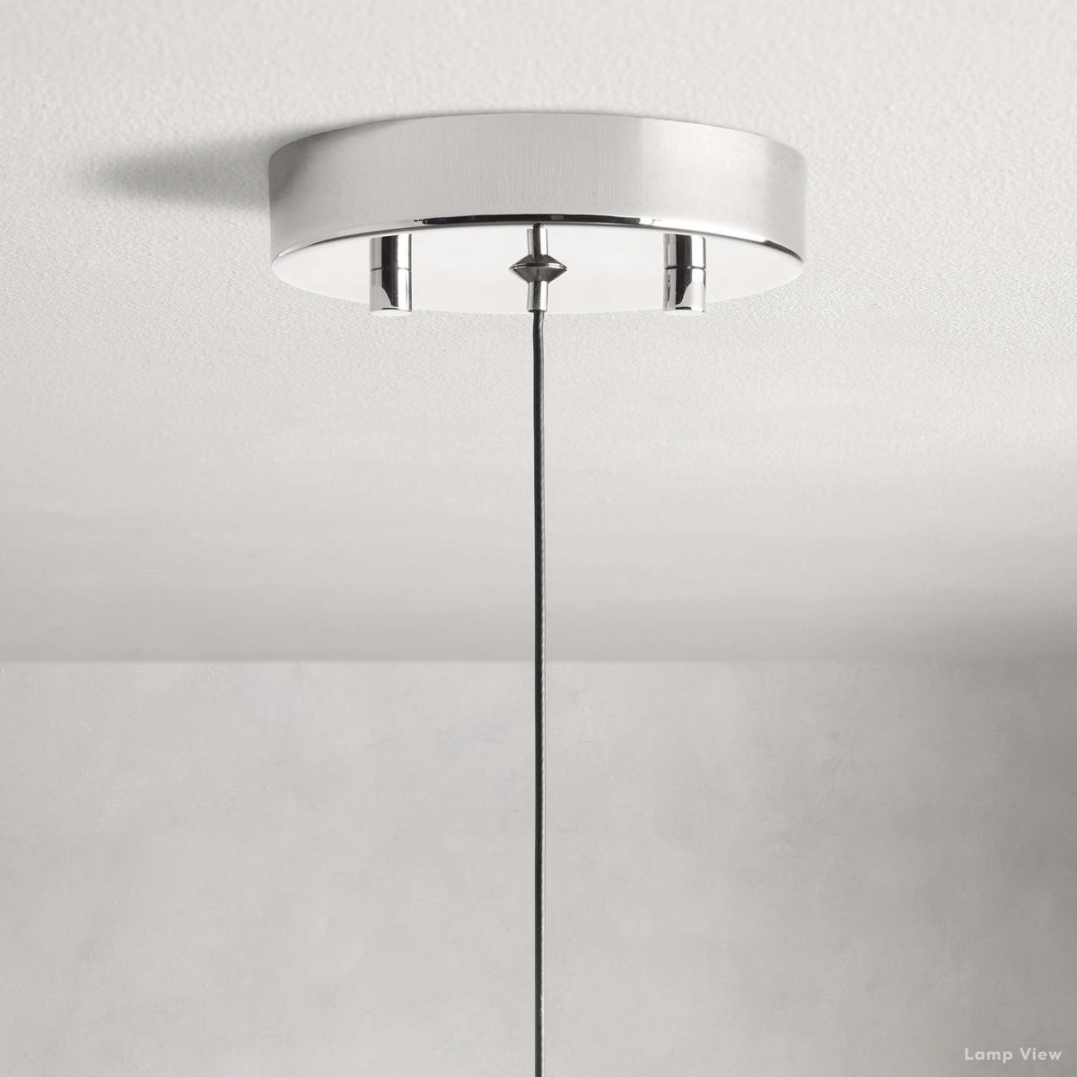 Soltaire Cascading Glass Single Pendant Light
