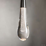 Soltaire Cascading Glass Single Pendant Light