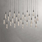 Soltaire Cascading Crystal Linear Chandelier