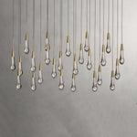 Soltaire Raindrop Linear Chandelier