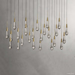 Soltaire Cascading Crystal Linear Chandelier