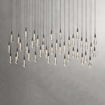 Soltaire Cascading Crystal Linear Chandelier