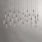 Soltaire Cascading Crystal Linear Chandelier