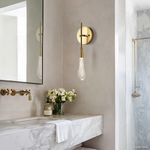 Soltaire Cascading Glass Wall Sconce