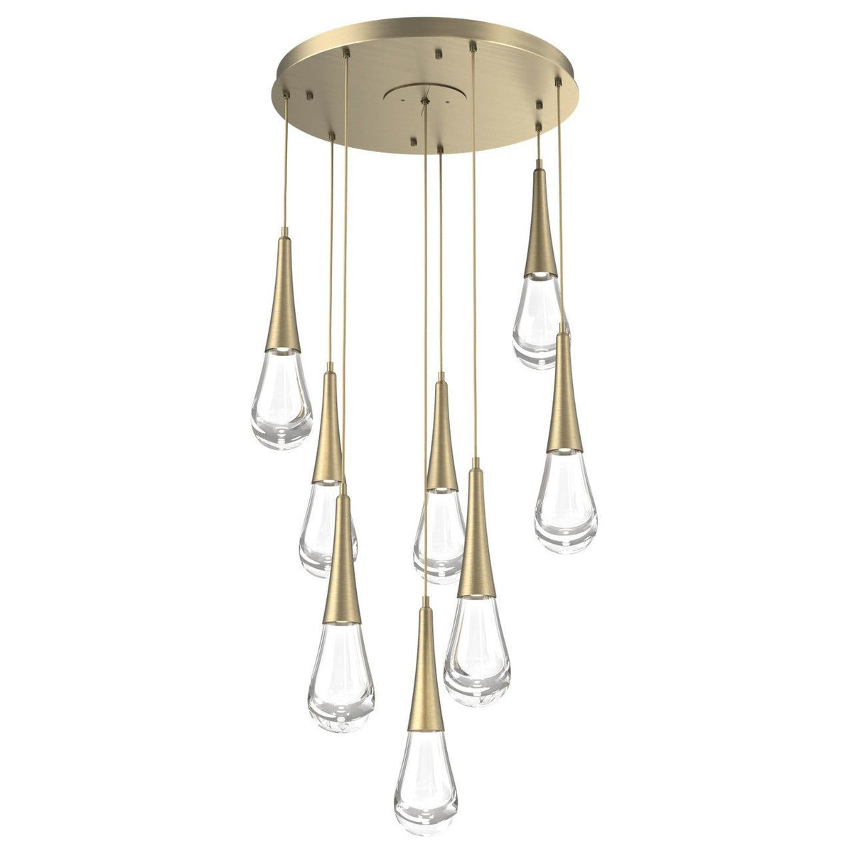 Water Drop Round Chandelier