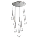 Water Drop Round Chandelier