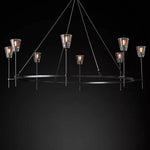 Torche Round Chandelier 58"
