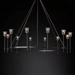 Torche Round Chandelier 70"
