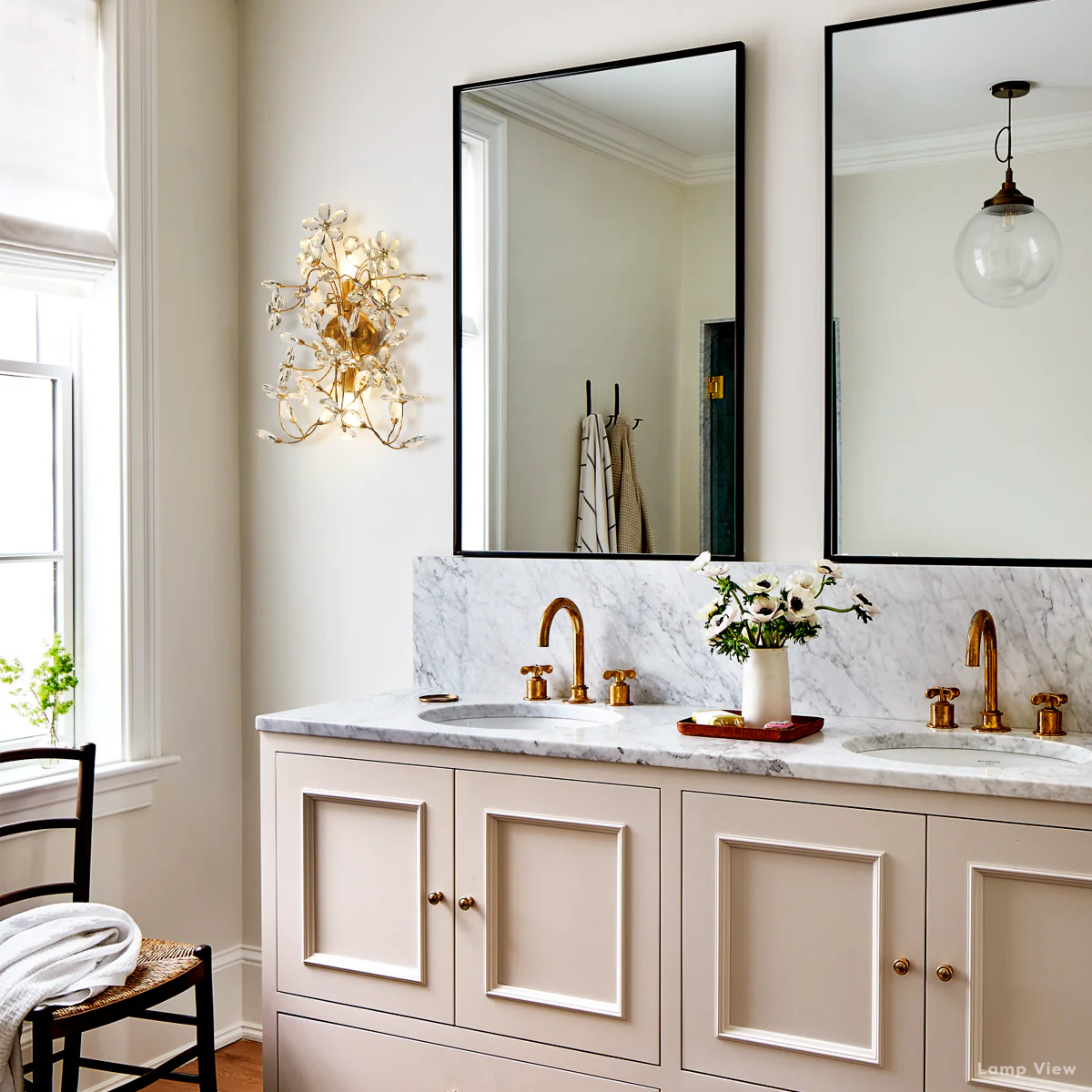 Fiore Garden Petal Twig Wall Sconce
