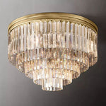 Odeon Layered Crystal Flush Mount