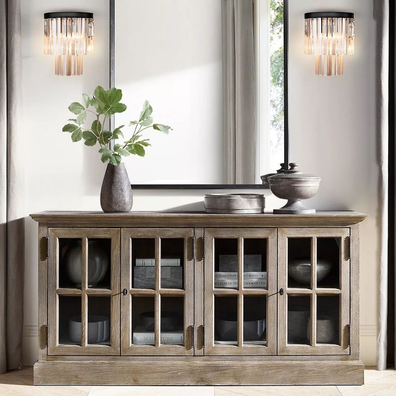 Odeon Layered Crystal Wall Sconce