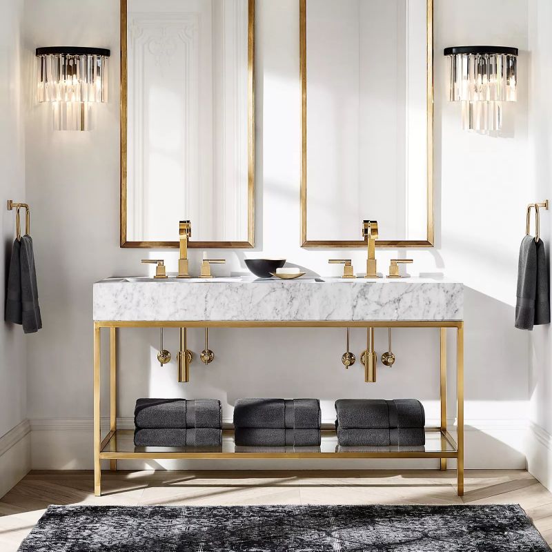 Odeon Layered Crystal Wall Sconce