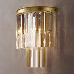 Odeon Layered Crystal Wall Sconce