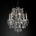 Rococo Garland Crystal Round Chandelier 18"