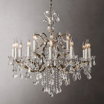 Rococo Round Chandelier 33"