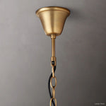 Rococo Garland Crystal Round Chandelier 60"