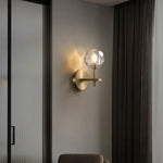 Boule Geometric Cristal Short Wall Sconce