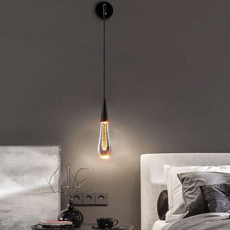 Soltaire Cascading Glass Cord Wall Sconce