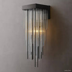 Cascada Tube Crystal Wall Sconce