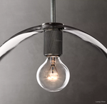 Utilitaire Globe Shade Pendant Light