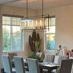 Beckman Rectangular Chandelier 54"