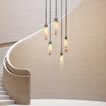 Alabaster 5 Light Cluster Pendant