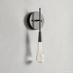 Soltaire Cascading Glass Wall Sconce
