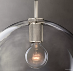 Utilitaire Globe Shade Pendant Light