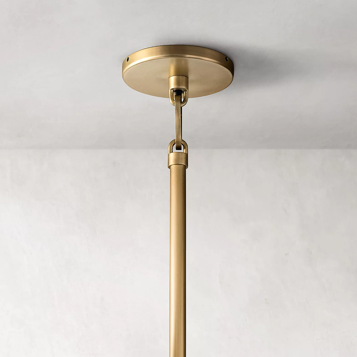 Savile Recessed Crystal Round Pendant Light