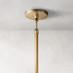 Savile Recessed Crystal Square Pendant Light