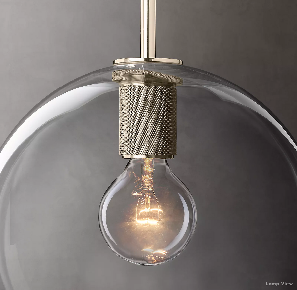 Utilitaire Cloche Shade Pendant Light