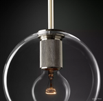 Utilitaire Globe Shade Pendant Light