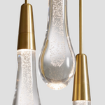 Soltaire Cascading Crystal Round Chandelier