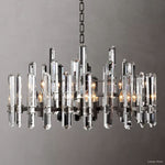 Mirello Pristine Crystal Round Chandelier 36"