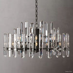 Mirello Pristine Crystal Round Chandelier 36"