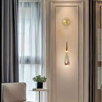 Soltaire Cascading Glass Cord Wall Sconce
