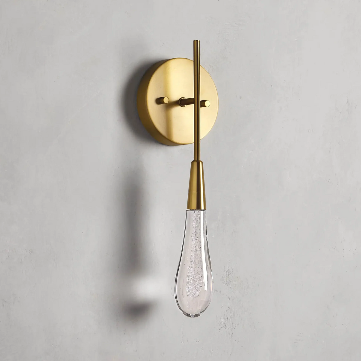 Soltaire Cascading Glass Wall Sconce