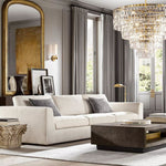 Marignan Chain Crystal Round Chandelier 48"
