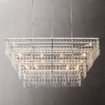 Marignan Tiered Rectangle Chandelier 72"