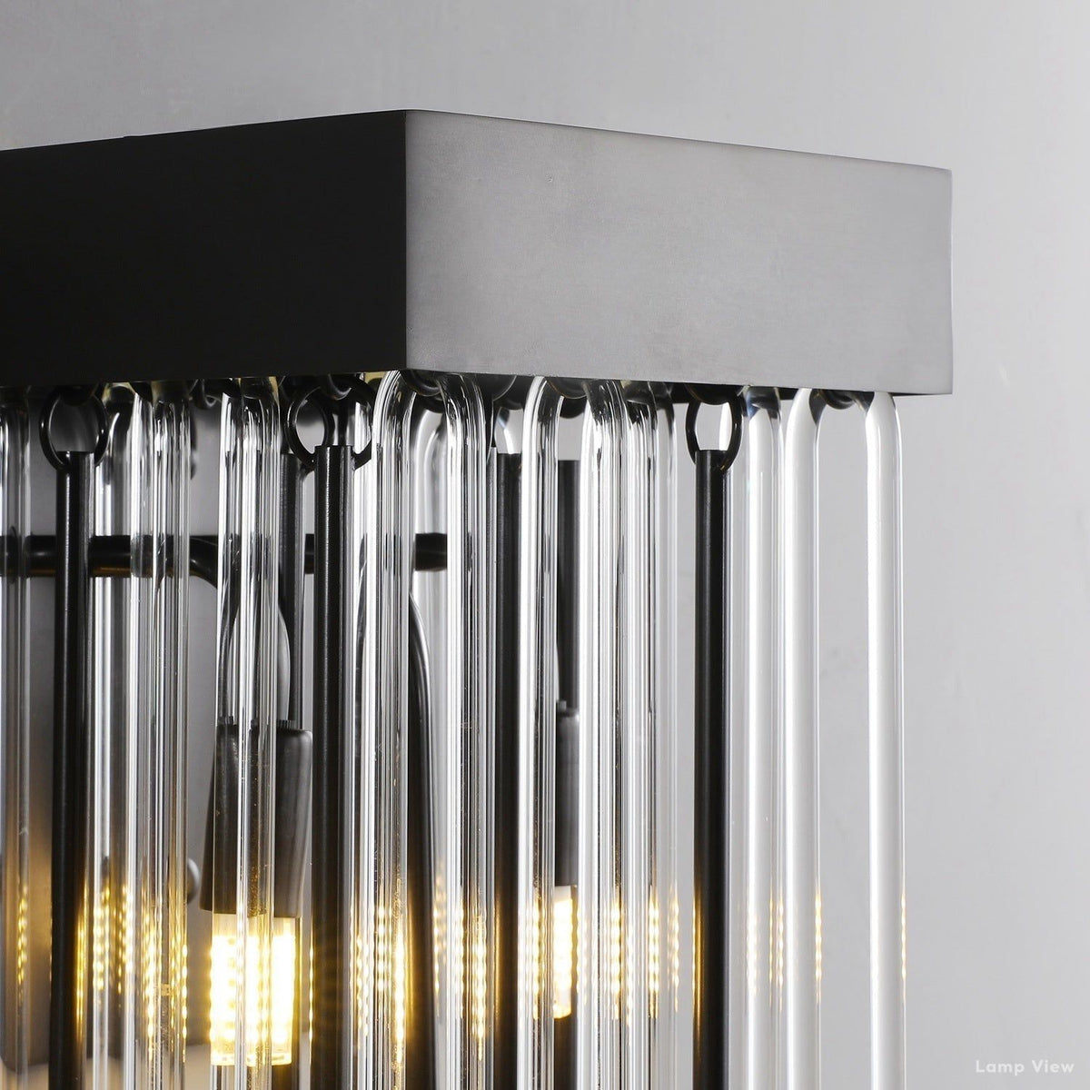 Cascada Tube Crystal Wall Sconce