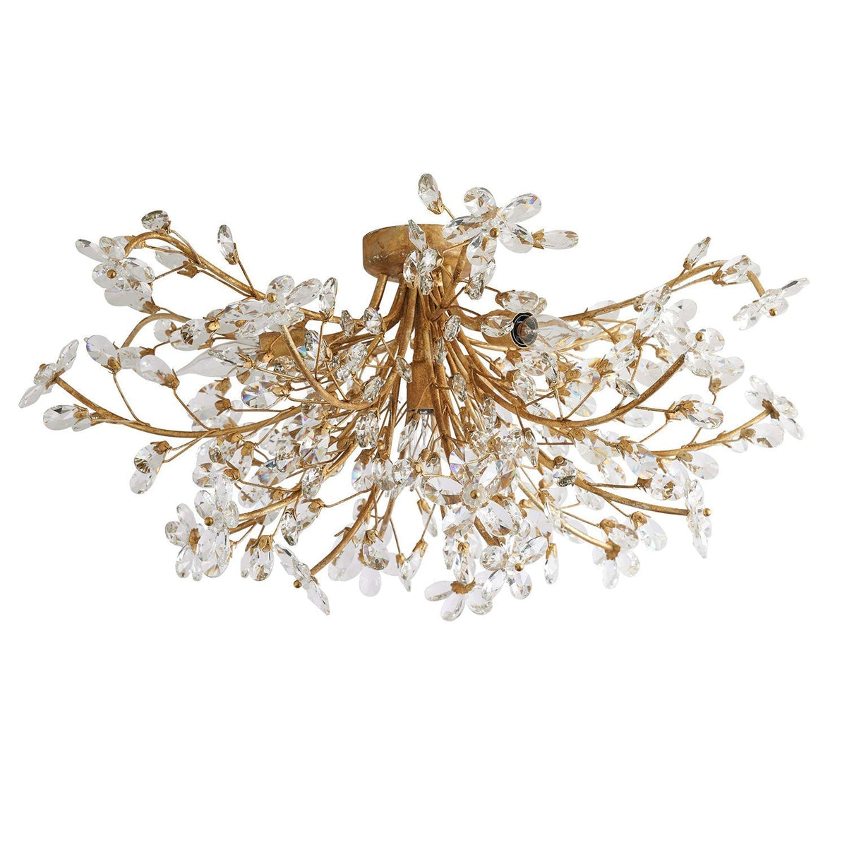 Fiore Bloom Leaf Crown Flush Mount