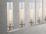 Andreas Ridged Tubular Linear Chandelier