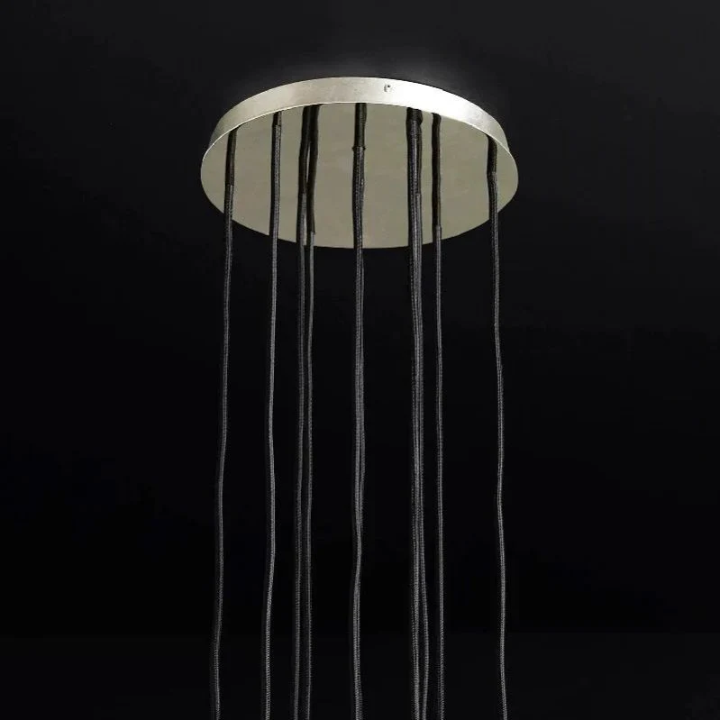 Boule Spherical Cristal Cluster Chandelier 14"