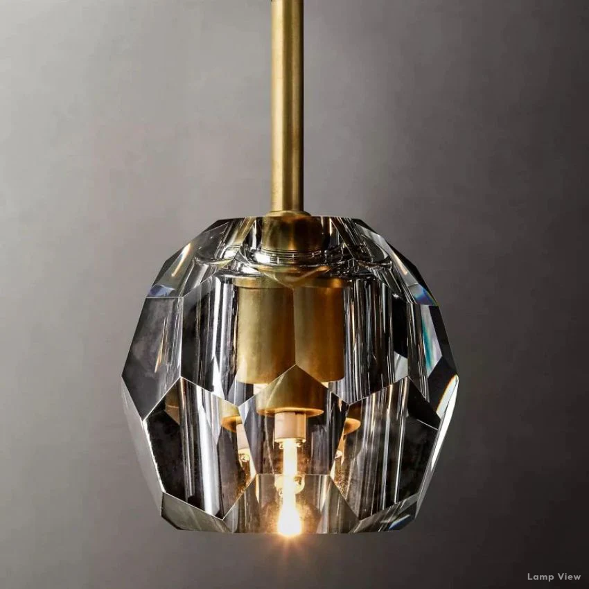 Boule Spherical Cristal Pendant Light